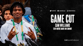 Game Cuts | 2024 Notre Dame WR Commit Cam Williams (2 TDs) vs. Streamwood