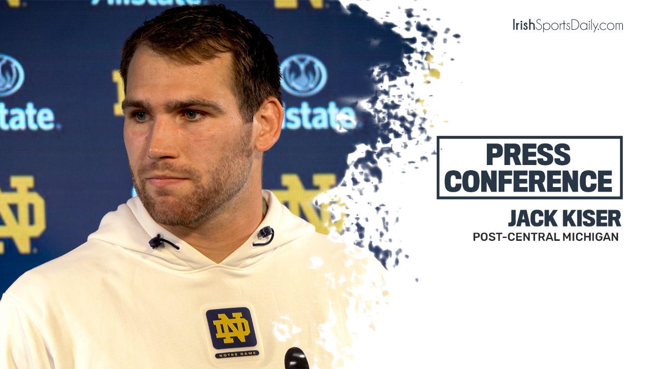 Video Lb Jack Kiser On Notre Dame Defense Bouncing Back Adjustments