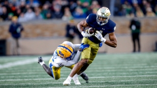 WR Braylon James Will Enter Transfer Portal After Year One at Notre Dame