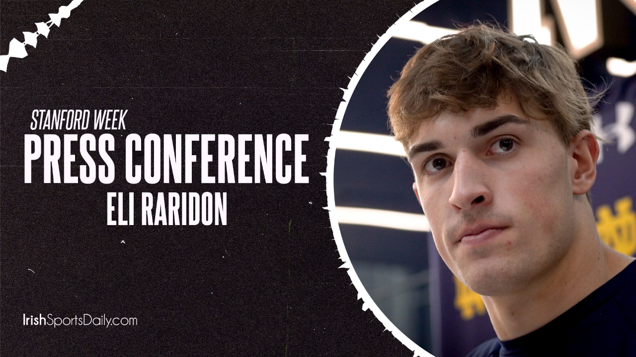 Video | Notre Dame TE Eli Raridon on First Touchdown, Confidence ...