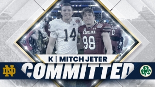 BREAKING | K Mitch Jeter Transferring to Notre Dame