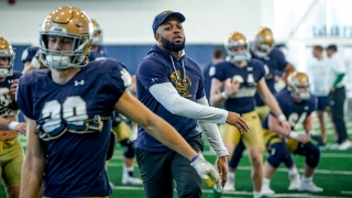 Notre Dame WRs Seizing Opportunity to Learn from Mike Brown