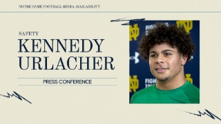 Video | S Kennedy Urlacher on Notre Dame Decision, Spring Goals & Senior Improvements
