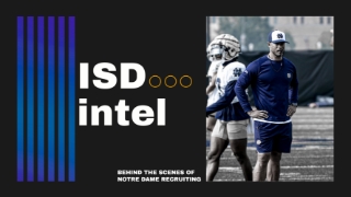 ISD INTEL | Behind The Scenes Of Notre Dame Recruiting