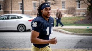 Notre Dame Spring Practice Day 1 | Early Impressions Of Early Enrollees