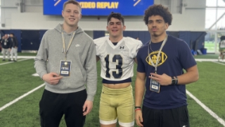 2025 LB Grant Beerman Has Another "Great" Notre Dame Experience