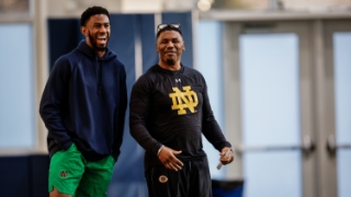 Notre Dame WR Beaux Collins Feeling at Home