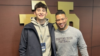2026 TE JC Anderson High on Notre Dame, Will Return in June