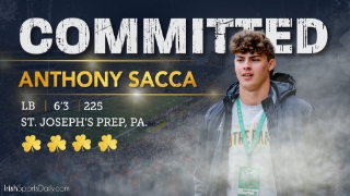 BREAKING | 2025 LB Anthony Sacca Commits To Notre Dame