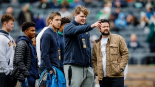 OL Owen Strebig Working Hard in Offseason & Ready for Notre Dame Official Visit