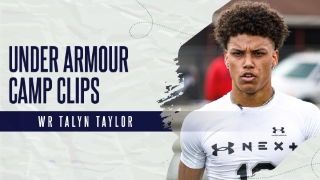 Video | 2025 WR Talyn Taylor Under Armour Camp Clips