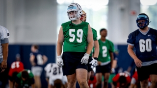 Coach | 2026 Notre Dame OL Target Sullivan Garvin A "Great" Student-Athlete