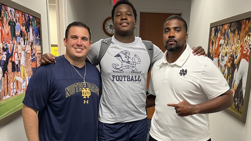 2026 DL Elijah Golden Planning Notre Dame Official