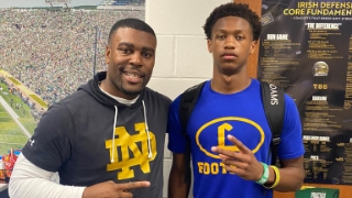2026 CB Khary Adams Discusses Notre Dame Offer