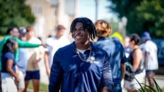 RB Commit Daniel Anderson Enjoys Notre Dame Return