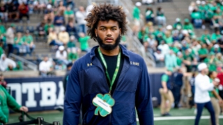 Incoming Notre Dame Freshman DL Chris Burgess "Excited, Confident"