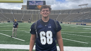 2026 OL Casey Thomann Fired Up For First Notre Dame Game