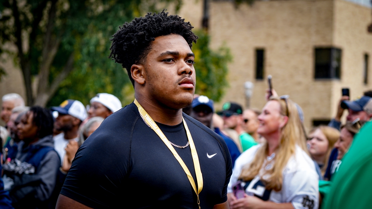 New 2025 OL Commit Cameron Herron Explains Notre Dame Decision | Irish ...