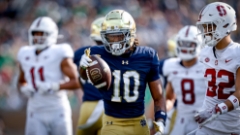 Notre Dame WR Kris Mitchell Embraces Team Glory, Ready to Face Dream School