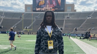 2026 DE Dae'Cion Echols Enjoys First Notre Dame Trip