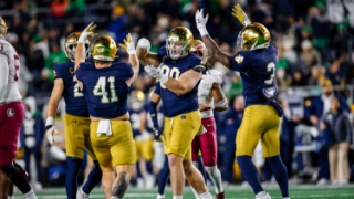 Rylie Mills Shines, Notre Dame Defense Dominant in 52-3 Win Over Florida State