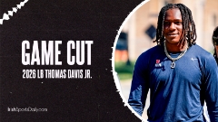 Game Cut | 2026 Notre Dame LB Commit Thomas Davis Jr. vs. A.L. Brown