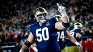 Notre Dame Offensive Line Coming Into Form