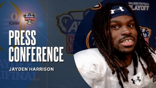 Video | Notre Dame WR Jayden Harrison Post-Sugar Bowl