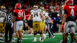 Billy Schrauth, Notre Dame OL Prepared to Set Tone vs. Miami in Top 10 Matchup