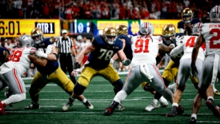 Notre Dame OL Pat Coogan Enters NCAA Transfer Portal