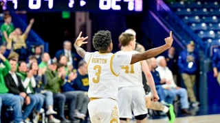 Markus Burton Leads Notre Dame Past Georgia Tech 71-68