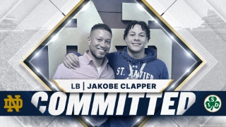 BREAKING | 2026 LB Jakobe Clapper Commits To Notre Dame