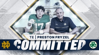 BREAKING | 2026 TE Preston Fryzel Commits to Notre Dame