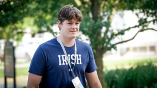 2026 Notre Dame OL Commit Charlie Thom Developing Nicely