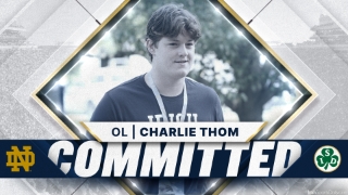 BREAKING | 2026 OL Charlie Thom Commits to Notre Dame
