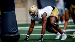Jason Onye Emerging as Breakout Force on Notre Dame’s Defensive Line