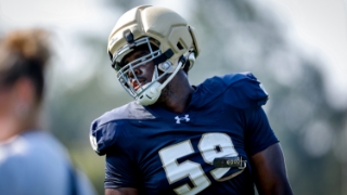 Notre Dame's Aamil Wagner Bigger and Better in 2025