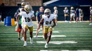 Notre Dame CB Mark Zackery IV Proves He Belongs in First Fall Camp