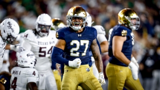 Kyngstonn Viliamu-Asa Playing ‘At A High Level’ Despite Irish’s Defensive Struggles