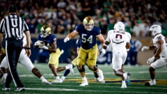 Notre Dame Veteran Anthonie Knapp Thriving After Move to Guard