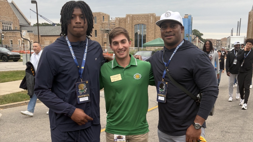 2028 Five-Star Sets Notre Dame Visit