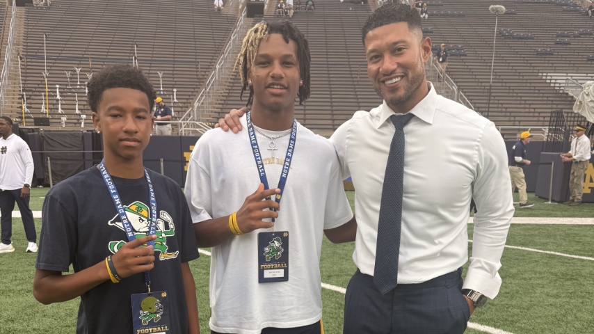 2027 CB Ace Alston Says He's "100%" With Notre Dame