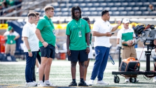 2027 OL Mason Halliman Recaps Notre Dame Stop