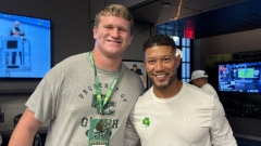 2028 OL JP Carrico Enjoys Irish Invasion At Notre Dame