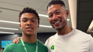 2028 WR Maximus Curry Enjoys Notre Dame Trip