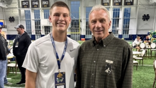 2028 QB Grayson Clary Enjoys Notre Dame Return