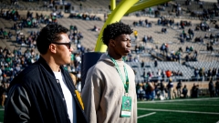 2027 Edge Abraham Sesay Excited For Notre Dame Return