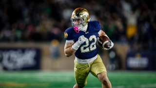 RB Aneyas Williams Staying Patient at Notre Dame