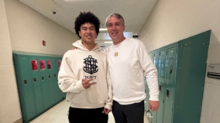 Gino Guidugli visited 2027 QB Wednesday morning