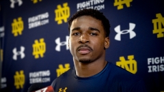 Jonaz Walton Embracing ‘Choose Hard’ Mindset During Early Days at Notre Dame